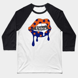 Utica dripping lips Baseball T-Shirt